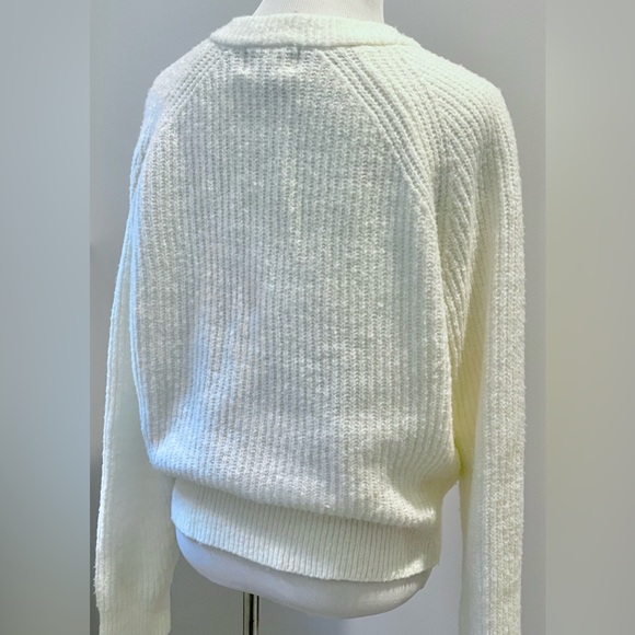 Cream Button Up Cardigan Universal Thread Large - Picture 3 of 5